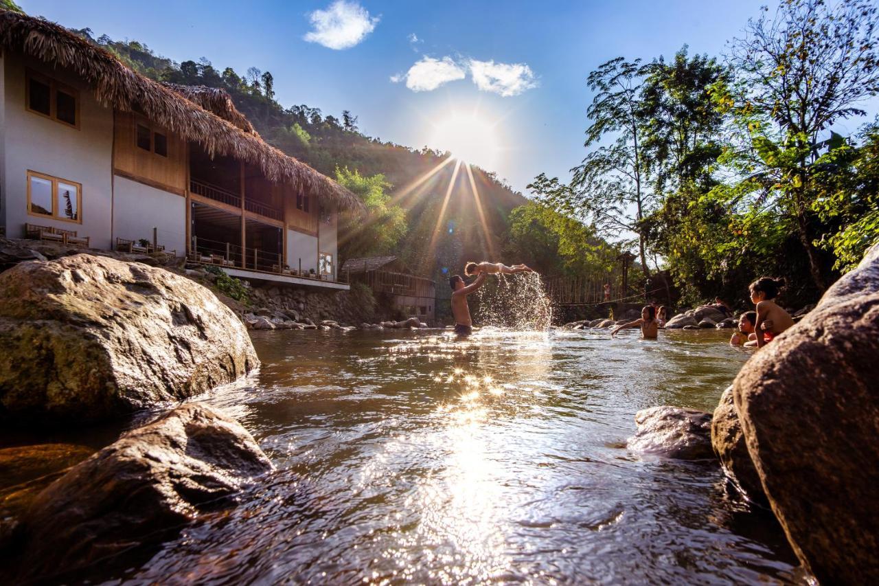 Topas Riverside Lodge Sapa Bagian luar foto